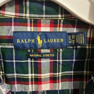 Ralph Lauren Boy's XL Multicolor Plaid Shirt